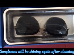 เครื่องทำความสะอาดอัลตราโซนิกแบบตั้งโต๊ะ 42kHz 650ml สำหรับเครื่องประดับ