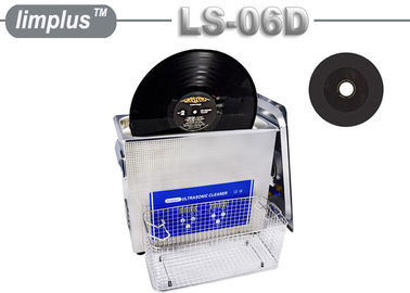 แผ่นบันทึกข้อมูลแบบไวนิล Top อัลตราโซนิกทำความสะอาด 6.5 ลิตร 180w Ultrasonic Power 40khz